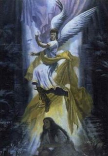 Gabriel was sent to announce the coming of God's Son as a baby